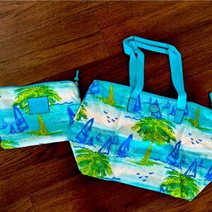 Coach travel beach bag
